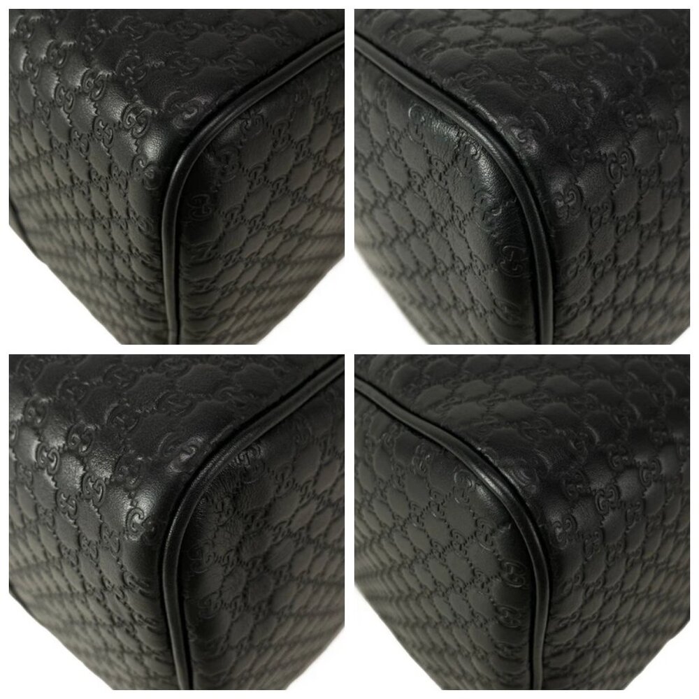GUCCI Micro Guccissima Black Leather - Handbag 867-072225 - Picture 6 of 14